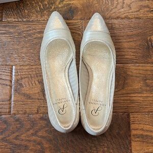 beige flats